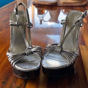 BCBG platform stilettos